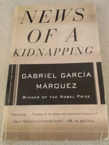 a 81 qiymeti: News of a kidnapping. Gabriel Garcia Marquez