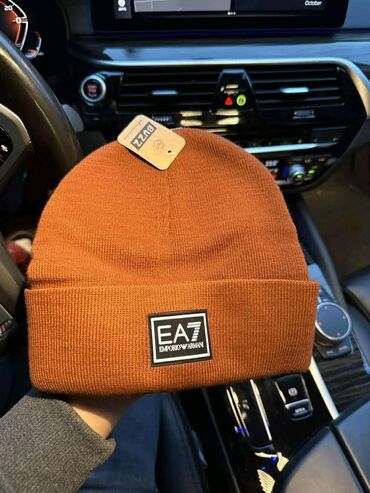 Kape: EA7 Emporio Armani zimske beanie kape - Model: klasična beanie kapa — 10