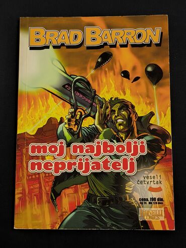 the game of thrones sa prevodom: Strip "Moj najbolji neprijatelj" iz serijala Brad Barron, izdanje