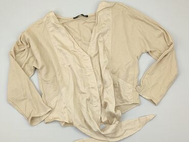 bluzki beżowa eleganckie: Bluzka Damska, M, stan - Dobry