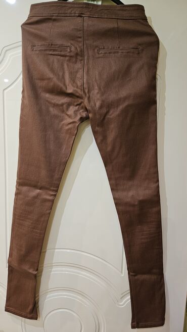 latex pantalone: M (EU 38), Visok struk, Drugi kroj pantalona