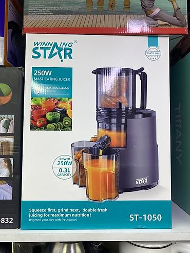 Соковыжималка шнековая Winning Star ST-1050 - Мощность: 250 Вт -