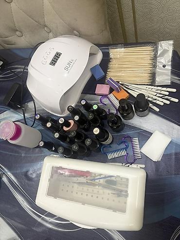 Peşəkar manikür üçün tam dəst - SUN X LED/UV lampa – taymerli