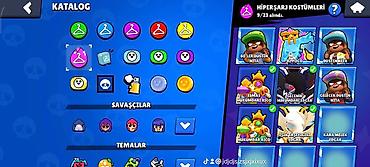 Digər kolleksiyalar: Brawl Stars və Clash royale hesabı birlikde 20azn - Kuboklar: 32 926+ — 7