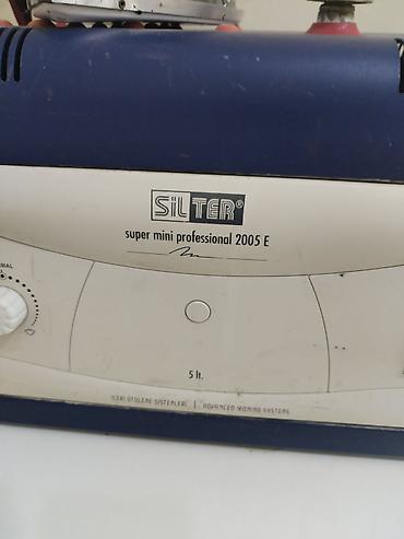 silter ütü: SILTER Super Mini Professional 2005 E modeli buxarlı ütü, peşəkar — 2