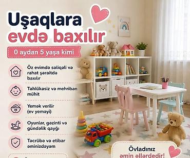 xeste baxicisi 2019: Uşaqlara evdə baxılır – 0 aydan 5 yaşa kimi - Öz evimdə səliqəli və — 1