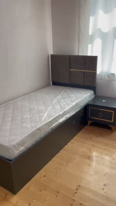 yataş mebel bakı: Yeni, Təknəfərlik çarpayı, Bazasız, Matras ilə, Siyirməsiz