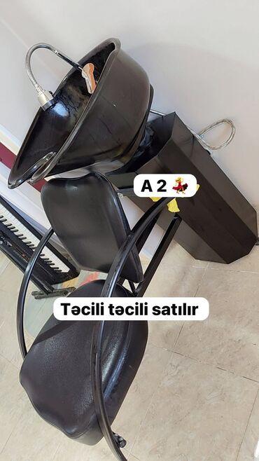 demir cenlerin satisi: İşlənmiş, Saş yuyulması kreslosu