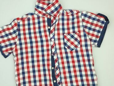 koszula tommy hilfiger chłopięca: Shirt 12 years, condition - Very good, pattern - Cell, color - Red