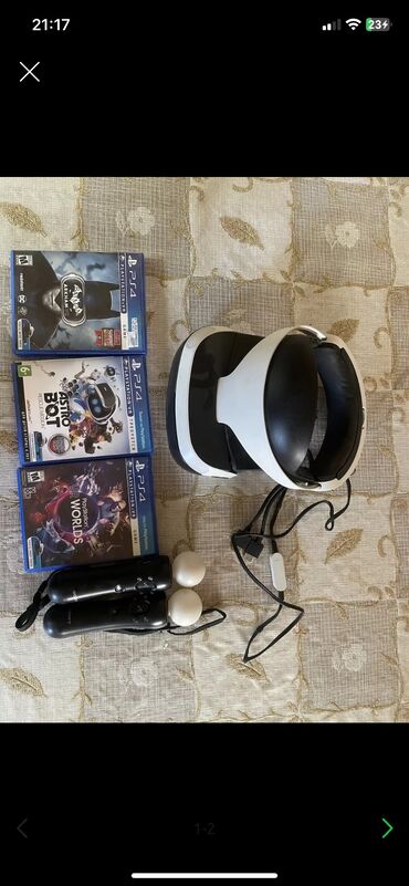 PlayStation VR: VR шлем .
Возможен обмен на скутер