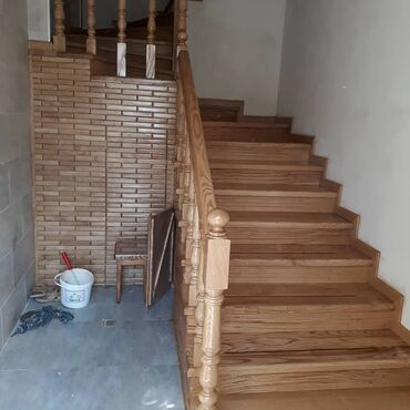 Pilləkən məhəccərləri: Taxta pilləkan sifatişi — 20