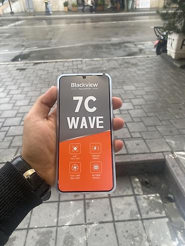 blackview telefon: Blackview Wave 7C smartfon - Ekran: 6.56" HD+ (720×1612) - Yaddaş — 4