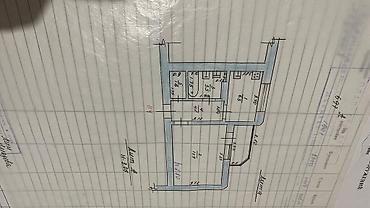 flat osh: 1 комната, 34 м², Ошский рынок / базар 12 этаж, Свежий ремонт — 2