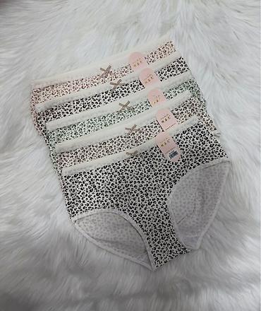 ketan destler kisi: Qadın pambıq alt paltarı dəstləri - Material: yumşaq, nəfəsalan — 4