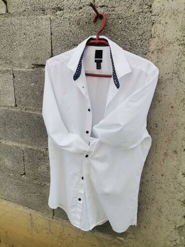 Košulje: Kao nova snežno bela muška košulja. Veličina 39/40. Slim fit — 27