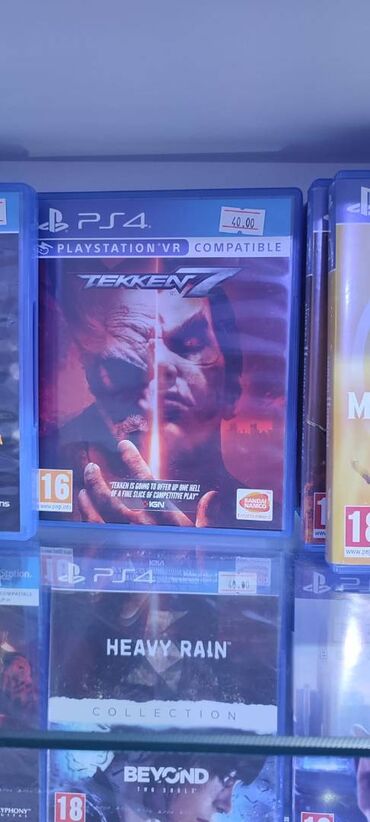 Игровые диски и картриджи: Tekken 7 Oyun diski, az işlənib. 🎮Playstation 3-4-5 original oyun