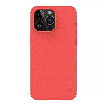Maske i futrole za telefone: Futrola Nillkin Super Frost Pro za iPhone 15 Pro (6.1) crvena. Uz brzu — 1