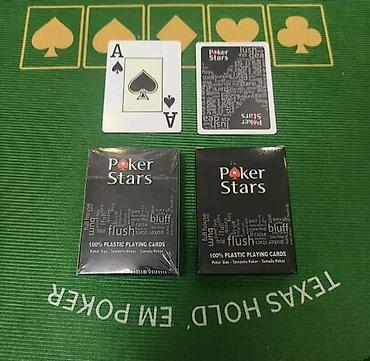 Настольные игры: Карты ♥️♠️игральные"POKER STARS" Премиальное качество. 100% — 4