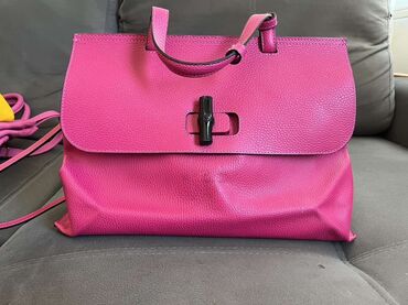 Torbe: Set ženski torbi – različiti modeli i materijali - Torba 1: Žuta — 9