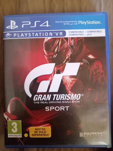 Oyun diskləri və kartricləri: Gran Turismo Sport ps4 satılır(playstation vr dəstəkliyir)