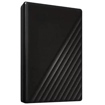 Hard diskovi, eksterni diskovi: Eksterni prenosivi hard disk – crni, kompaktan dizajn sa dijagonalnim — 1