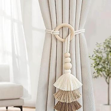 stolnjaci uskrs: Elegantna dekoracija za zavese 🌸 Prelepa dekorativna traka za zavese — 6