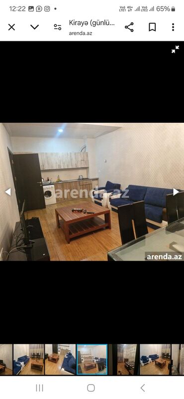 Günlük kirayə mənzillər: 2 otaqlı, Yasamal r. r-nu — 5