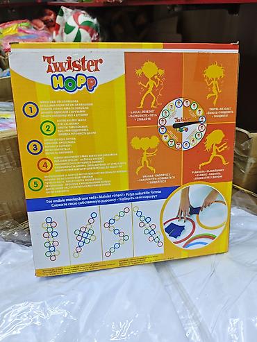 прыгать: Twister Hopp — подвижная игра для детей от 6 лет. Что это: - Набор — 2