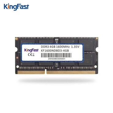 4 ядерные ноутбуки: Оперативная память DDR3 4G 1600mhz KingFast for laptop Арт.1618 for