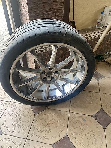 315 80 22 5 шина: Литые Диски R 22 OZ Racing, Комплект, отверстий - 5, Б/у — 4