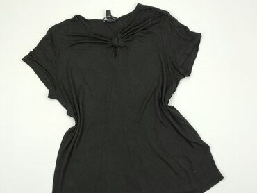 czarne eleganckie t shirty: Футболка, H&M, L, стан - Хороший