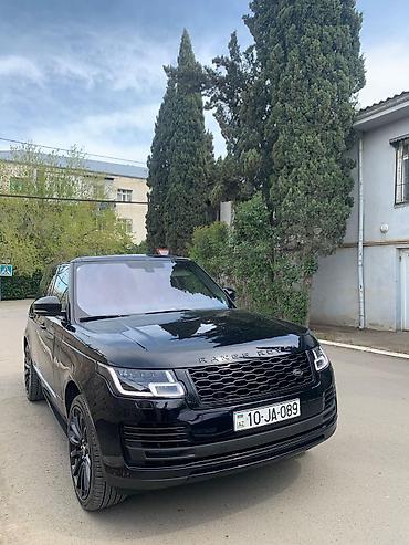 Land Rover: Range Rover SUV - Kuzov: Qara rəng, tam ölçülü lüks SUV - Sürətlər — 5