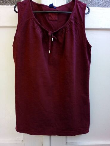 majice za cepanje: L (EU 40), Cotton, color - Burgundy