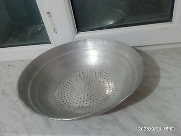 Аксессуары для кухни: Alüminium süzgəc-ləyən qab - Material: yüngül və möhkəm alüminium - — 2