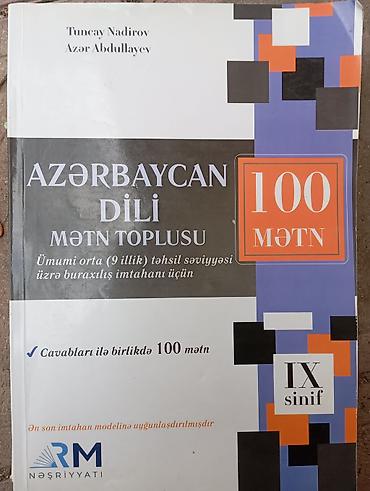 rus azeri: Məhsul: “Azərbaycan dili – Mətn toplusu (100 mətn)” kitabı Müəlliflər — 1