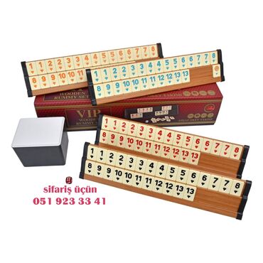 Digər idman və istirahət malları: Star VIP Okey dəsti satışda! Ən yüksək keyfiyyətli VIP okey dəsti — 6