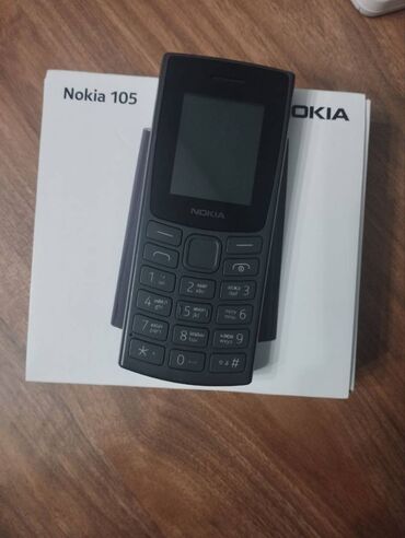 nokia 6600 fold: Nokia 105 4G, rəng - Qara, Düyməli, İki sim kartlı