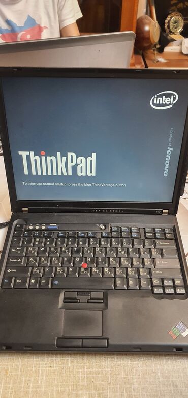 wifi module notebook: Lenovo ThinkPad T60 noutbuku – Mercedes-Benz diaqnostikası üçün hazır