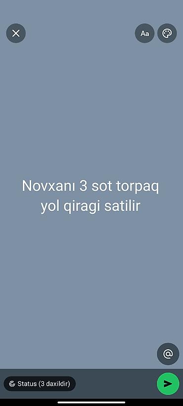 buzovnada torpaq: 3 sot, Tikinti, Mülkiyyətçi — 1