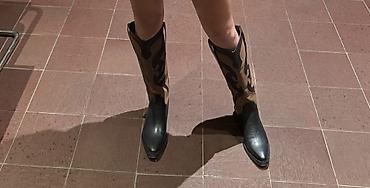 yaz çəkmələri: Qadın kovboy çəkmələri - Stil: Western/kovboy üslubunda dizayn - — 2