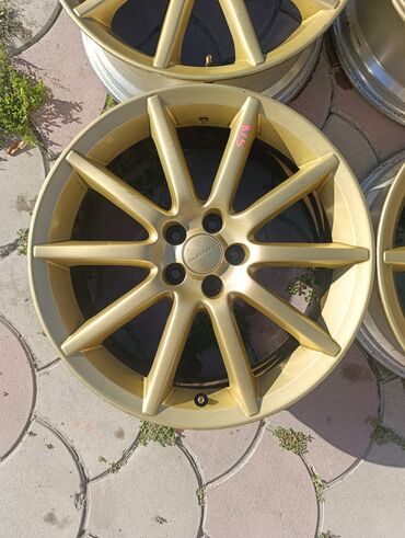 Диски: Литые Диски R 18 Subaru, Комплект, отверстий - 5, Б/у — 2