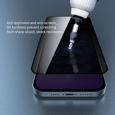 Zaštitne folije i stakla za telefone: Zastitno staklo Nillkin Guardian za iPhone 14 Pro 6.1 crni. Kataloški — 8