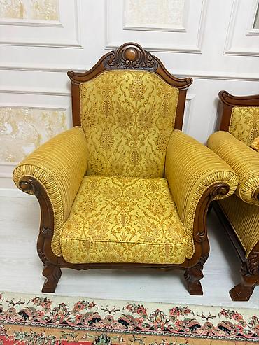 kohnə divan kreslo alıram: İşlənmiş, Klassik divan, 2 kreslo, Açılmayan — 3