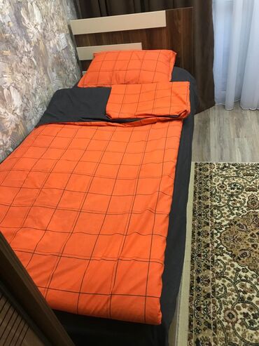 dosek satilir: Новый, Односпальная кровать, Без подьемного механизма, С матрасом, Без выдвижных ящиков