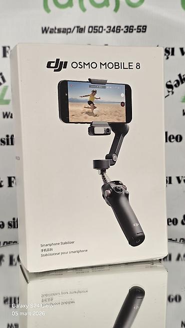osmo mobile 7: DJI Osmo Mobile 8 son madel smartfon üçün 3 oxlu stabilizator — 1