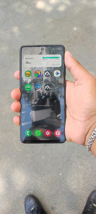 samsung a0: Samsung Galaxy A52, 128 GB, rəng - Qara, Barmaq izi — 7