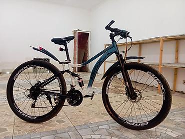 велосипед 29: Yeni alınıb 22 gündür sadəcə 8 dəfə sürülüb 29 ölçü BMX skorusla, arxa — 1