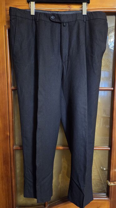 Şalvarlar: Klassik Şalvar, Massimo Dutti, rəng - Qara — 10