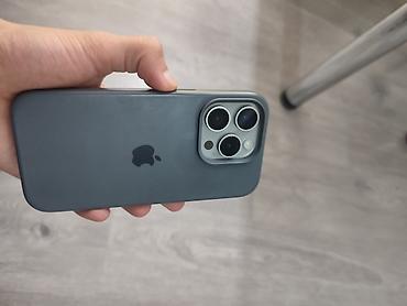 новый iphone: IPhone 15 Pro, Б/у, 256 ГБ, Natural Titanium, Чехол, 100 % — 1