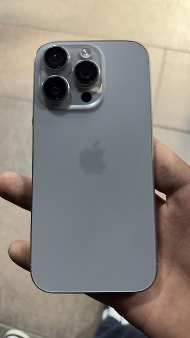 apple m3 pro: IPhone 16 Pro, Б/у, 512 ГБ, Natural Titanium, Зарядное устройство, Защитное стекло, Чехол, 90 % — 3